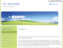 Tablet Screenshot of drannesmith.com